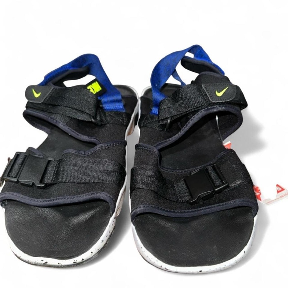 NEW Nike Canyon Sandal Black/Blue‎ Size US 13